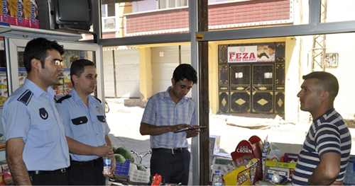 SİVEREK'TE SİGARA DENETİMİ