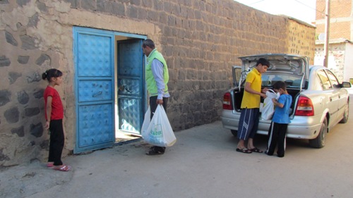 İKRA-DERDEN SURİYELİ AİLEYE YARDIM