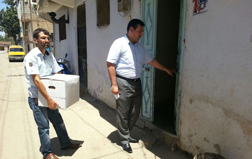 AK PARTİ İLÇE TEŞKİLATINDAN RAMAZAN YARDIMLARI