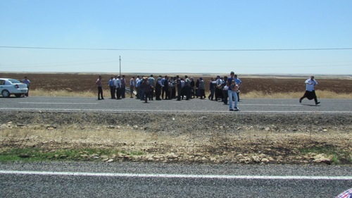 SİVEREK'TE TRAFİK KAZASI 6 YARALI