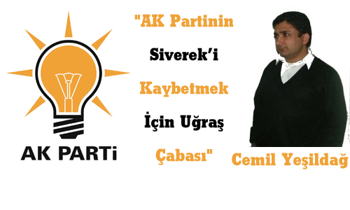AK PARTİNİN KAYBETMEK İÇİN UĞRAŞ ÇABASI