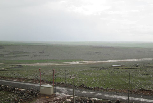 SİVEREK'TE SAĞANAK YAĞIŞ ETKİLİ OLDU