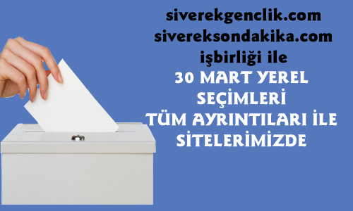 SEÇİMİ SİVEREK GENÇLİK SİTESİNDEN TAKİP EDİN