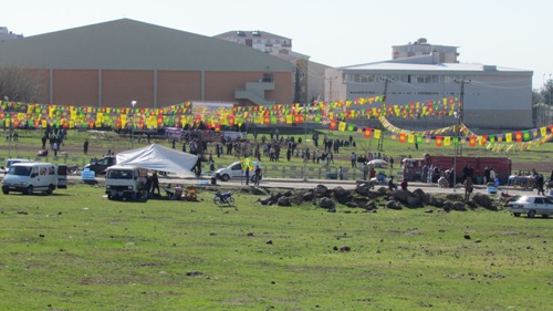 SİVEREK'TE NEWROZ İÇİN HAZIRLIKLAR TAMAMLANDI