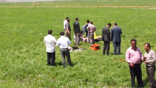 SİVEREK'TE TRAFİK KAZASI 2 ÖLÜ, 3 YARALI