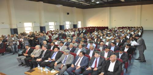 GÜVENÇ SİVEREKLİ MUHTARLARLA BİR ARAYA GELDİ