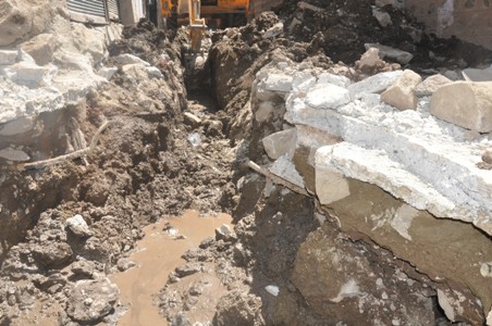 35 YILLIK İÇME SUYU ŞEBEKESİ YENİLENİYOR