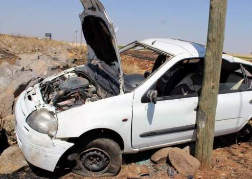 SİVEREK'TE TRAFİK KAZASI: 2 YARALI