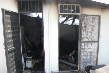 SİVEREKTE KORKUTAN YANGIN