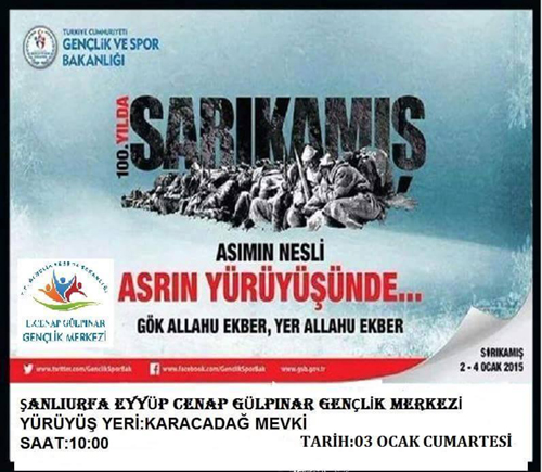 SARIKAMIŞ ŞEHİTLERİ SİVEREK'TE ANILACAK