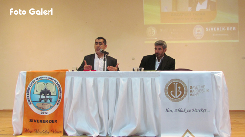 SİVEREKTE ÇÖZÜM SÜRECİ KONFERANSI