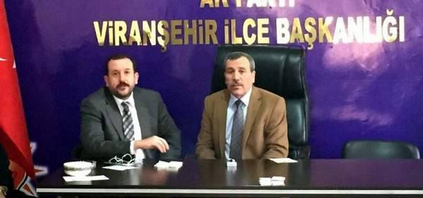 KARAHAN VİRANŞEHİR TEŞKİLATINI ZİYARET ETTİ