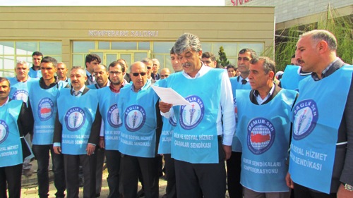 SİVEREK SAĞLIK-SENDEN HÜKÜMETE TEPKİ