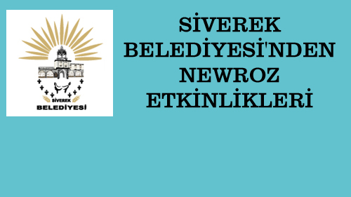 SİVEREK BELEDİYESİ'NDEN NEWROZ ETKİNLİĞİ
