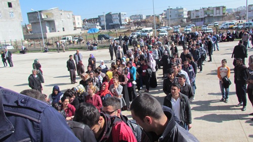 SİVEREK'TE 19 YIL SONRA YGS HEYECANI BAŞLADI