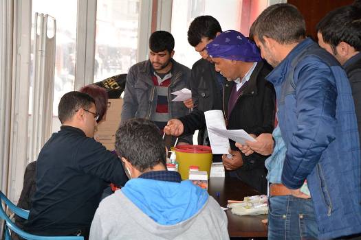 KAN BAĞIŞI KAMPANYASINA YOĞUN İLGİ