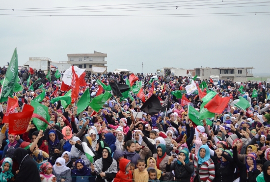 HİLVAN'DA PEYGAMBER SEVDASI ENGEL TANIMADI