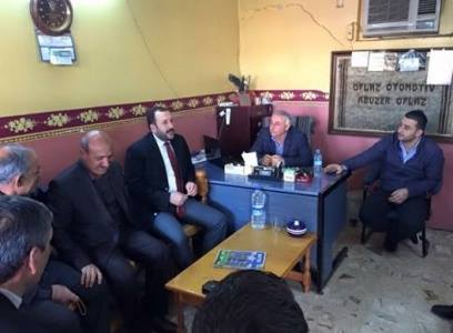 KARAHAN OTO ALIM-SATIM ESNAFINI ZİYARET ETTİ