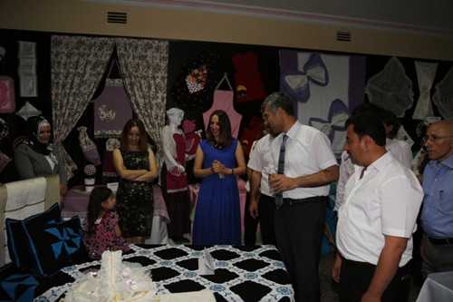 HALK EĞİTİMİ MERKEZİNDEN YIL SONU SERGİSİ