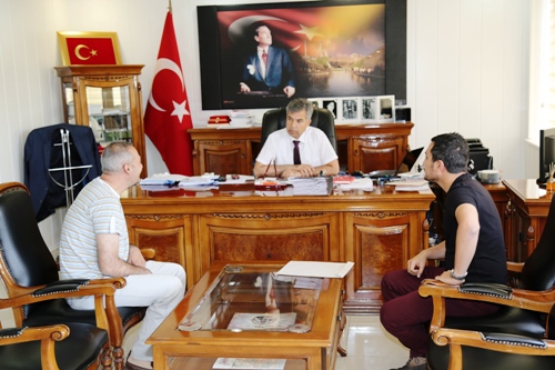 ÖĞRETMENLERDEN ERKAL'A TEŞEKKÜR ZİYARETİ