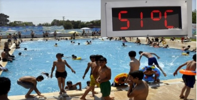 SİVEREK'TE AŞIRI SICAKLIKLAR BUNALTIYOR