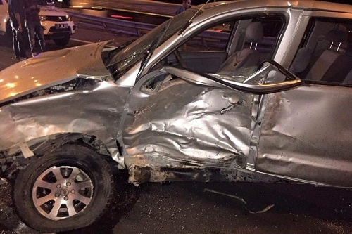 Fakıbaba trafik kazasında yaralandı
