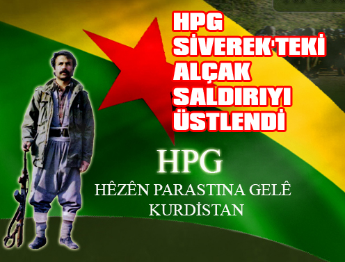HPG POLİSE YAPILAN SALDIRIYI ÜSTLENDİ