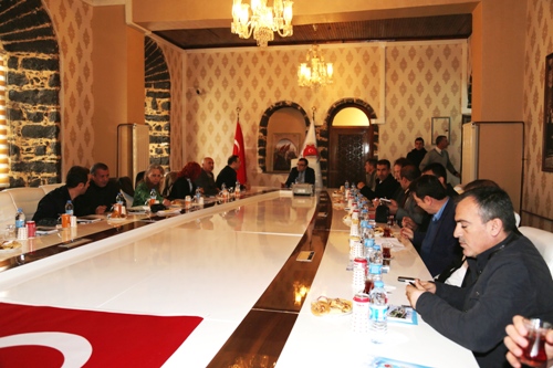 KÜLTÜR VARLIKLARINI KORUMA TOPLANTISI YAPILDI