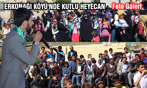 Erkonağı Mahallesinde Kutlu Heyecan