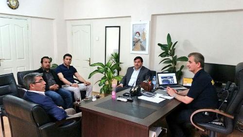 Ak Parti İlçe teşkilatından Emniyet Müdürüne ziyaret