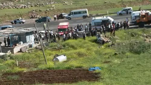 Siverekte Trafik Kazası: 4 Yaralı