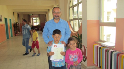 Siverek'te 74 Bin 100 Öğrenci Karne Aldı