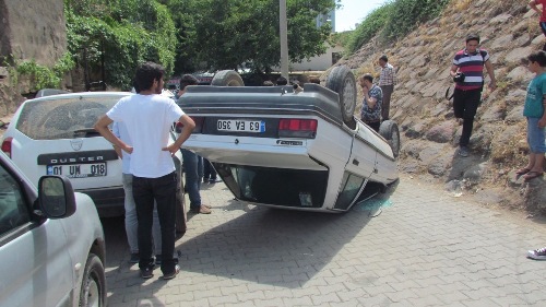 Siverek Kalesi Önünde Kaza