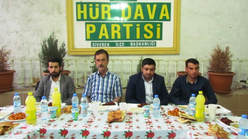 Hüda-Par Siverek Gençlik Kollarından İftar Yemeği