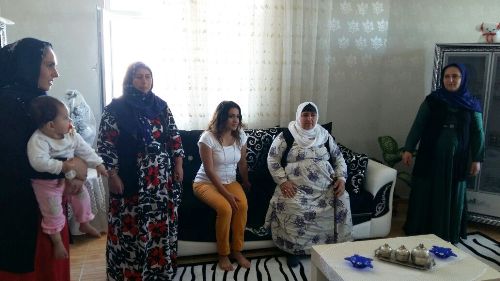 Siverek Sosyal Hizmet Merkezi şehit ailelerini ziyaret etti