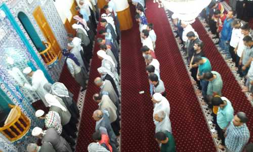 Siverek'te Bayram Namazı Kılındı
