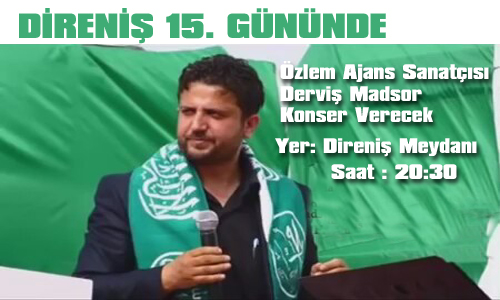 Derviş Madsor Siverek'te Konser Verecek