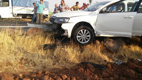 Siverek'te Trafik Kazası: 1 Ölü, 2 Yaralı