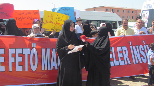 Siverek Cezaevi Önünde Yusufiler İçin Adalet İstediler