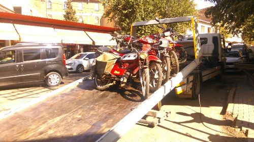 Siverek'te Motosiklet Denetimi