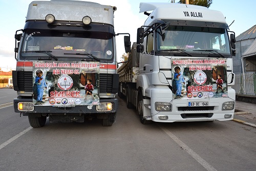 Siverekten Halepe 2 TIR Yardım 