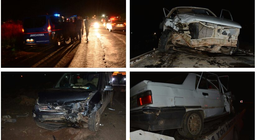 Siverek'te trafik kazası: 6 Yaralı