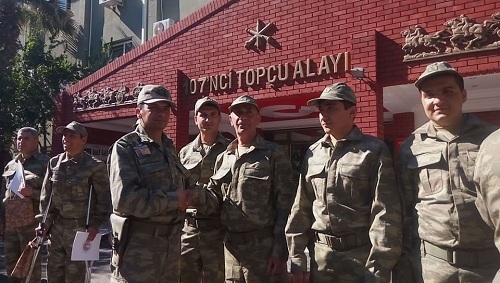 Siverek'te engellilerin askerlik sevinci