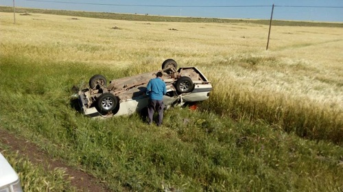 Siverek-Karacadağ yolunda kaza: 2 yaralı