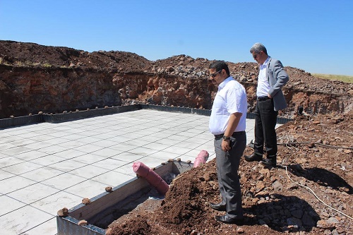 Siverek'te eğitim kompleksi inşaatı başladı