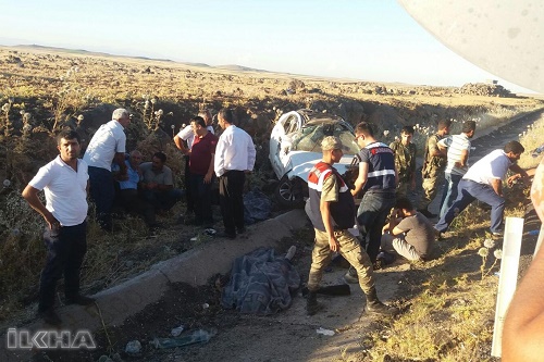 Siverek- Diyarbakır yolunda kaza: 2 ölü
