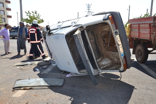 Siverekte trafik kazası: 5 yaralı