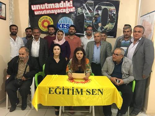 Eğitim -Sen 10 Ekim Ankara Saldırısını kınadı