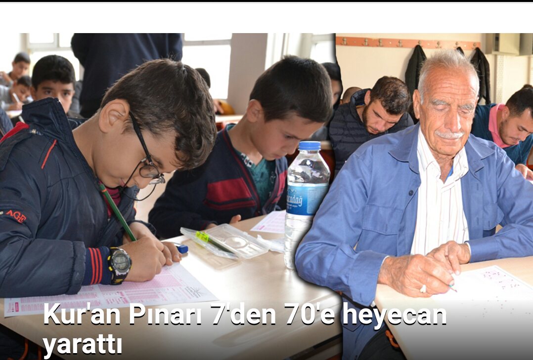 Siverekte bin 130 kişinin başvurduğu meal sınavı başladı