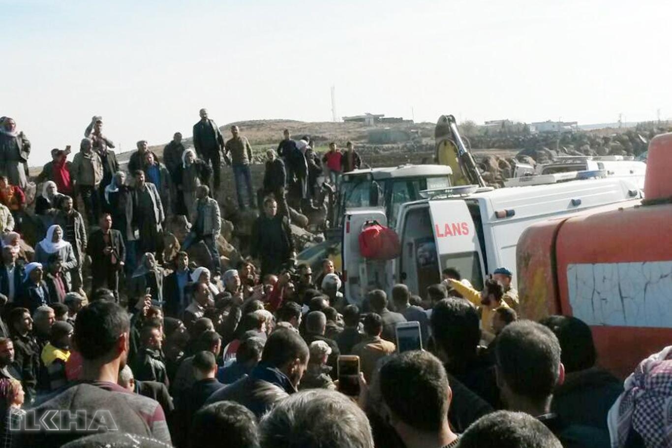 Viranşehir'de göçük: 1 ölü, 3 yaralı